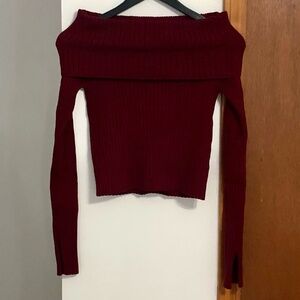 Lulus maroon/red sweater